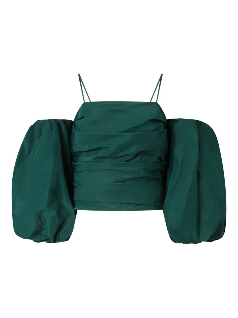 Топ Pallottoliere с объемными рукавами-фонариками Pinko, зеленый
Топ Pallottoliere с объемными рукавами-фонариками Pinko, зеленый