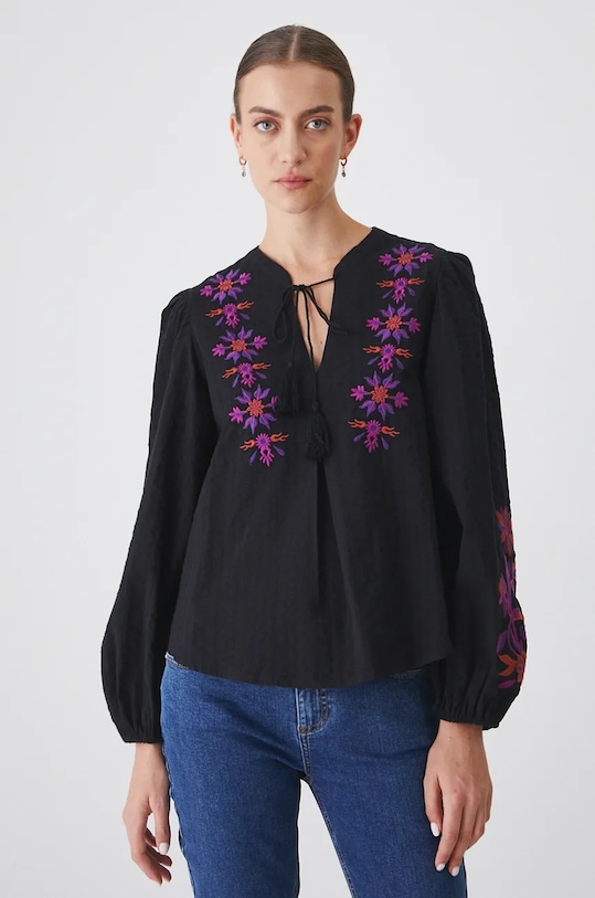 Хлопковая блузка Medicine, черный
Хлопковая блузка Medicine, черный