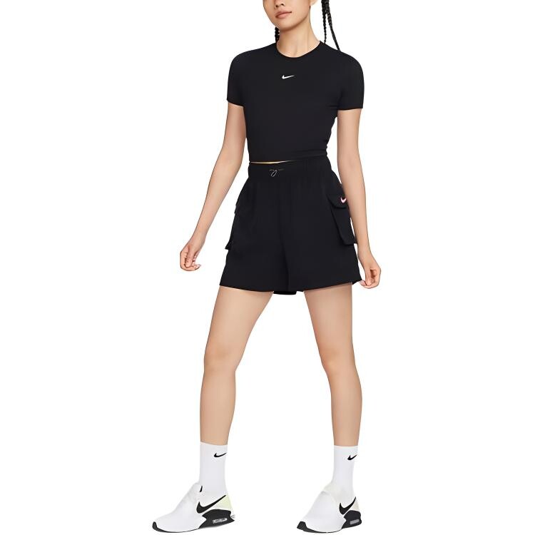 Повседневные шорты женские черные Nike
Повседневные шорты женские черные Nike