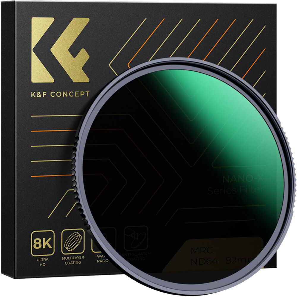 Фильтр K&F Concept Nano-X ND Filter (72mm, 6-Stop) KF01.1553
Фильтр K&F Concept Nano-X ND Filter (72mm, 6-Stop) KF01.1553