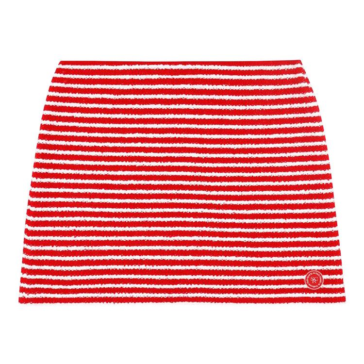 Юбка Sporty & Rich Serif Logo Striped Terry Aline Skirt, Fire Red Stripes
Юбка Sporty & Rich Serif Logo Striped Terry Aline Skirt, Fire Red Stripes