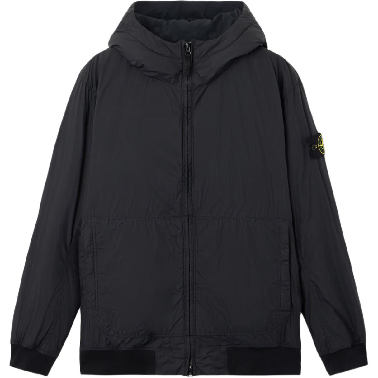 STONE ISLAND Толстовка с капюшоном на молнии с нашивкой логотипа, Black
STONE ISLAND Толстовка с капюшоном на молнии с нашивкой логотипа, Black