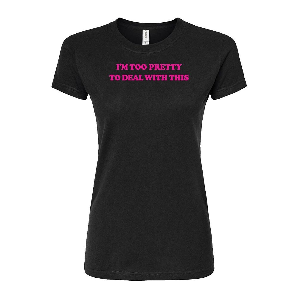 Футболка с рисунком I’m Too Pretty для юниоров Licensed Character, черный
Футболка с рисунком I’m Too Pretty для юниоров Licensed Character, черный