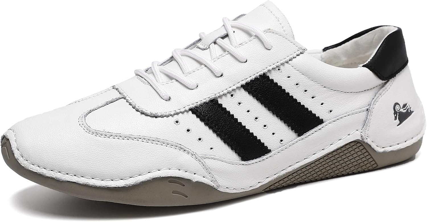 Мужские спортивные туфли Tokouk с ручной отделкой, кожаными эластичными шнурками для трейлраннинга и походов, модная уличная обувь на каждый день, на быстрой шнуровке, нескользящие, для прогулок по городу, водонепроницаемые ботинки-чукка, белый
Мужские спортивные туфли Tokouk с ручной отделкой, кожаными эластичными шнурками для трейлраннинга и походов, модная уличная обувь на каждый день, на быстрой шнуровке, нескользящие, для прогулок по городу, водонепроницаемые ботинки-чукка, белый