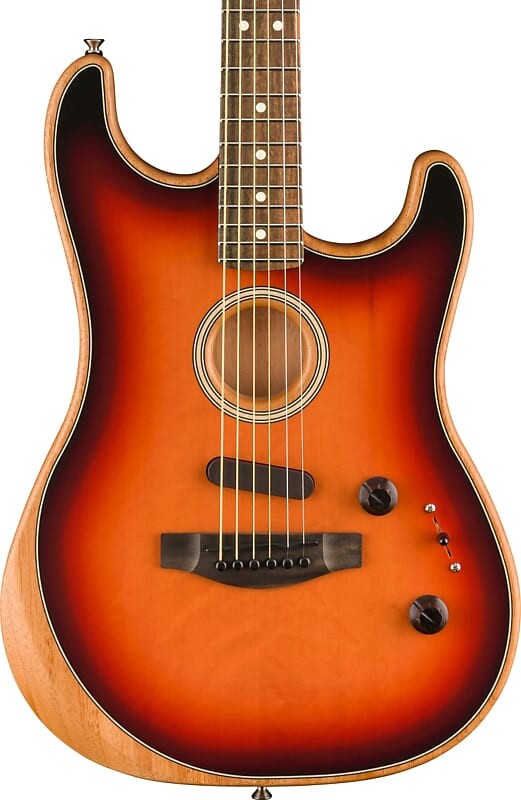 Акустическая гитара Fender American Acoustasonic Stratocaster Acoustic-Electric, 3-Color Sunburst
Акустическая гитара Fender American Acoustasonic Stratocaster Acoustic-Electric, 3-Color Sunburst