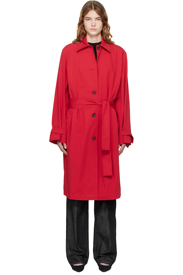 Toteme Красный весенний тренч
Toteme Красный весенний тренч