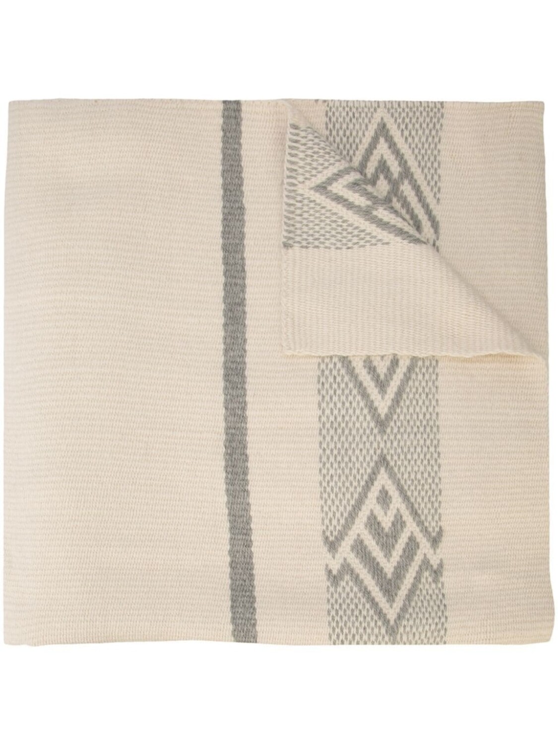 Шарф-одеяло с узором VOZ, белый
Шарф-одеяло с узором VOZ, белый