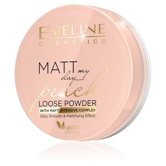 Матирующая рассыпчатая пудра Peach Vegan Eveline Cosmetics, Matt My Day
Матирующая рассыпчатая пудра Peach Vegan Eveline Cosmetics, Matt My Day