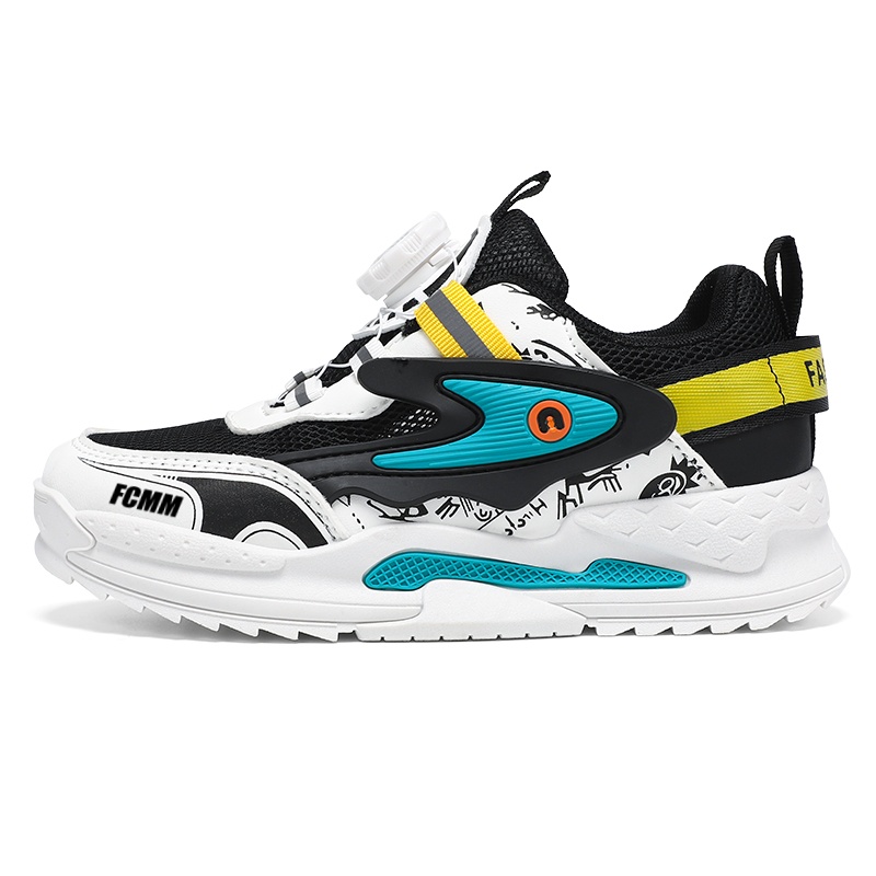Нескользящие, износостойкие, легкие, амортизирующие, низкие повседневные кроссовки для детей FCMM, белый/черный
Нескользящие, износостойкие, легкие, амортизирующие, низкие повседневные кроссовки для детей FCMM, белый/черный
