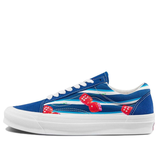Кроссовки og old skool lx 'snake eyes - true blue' Vans, синий
Кроссовки og old skool lx 'snake eyes - true blue' Vans, синий