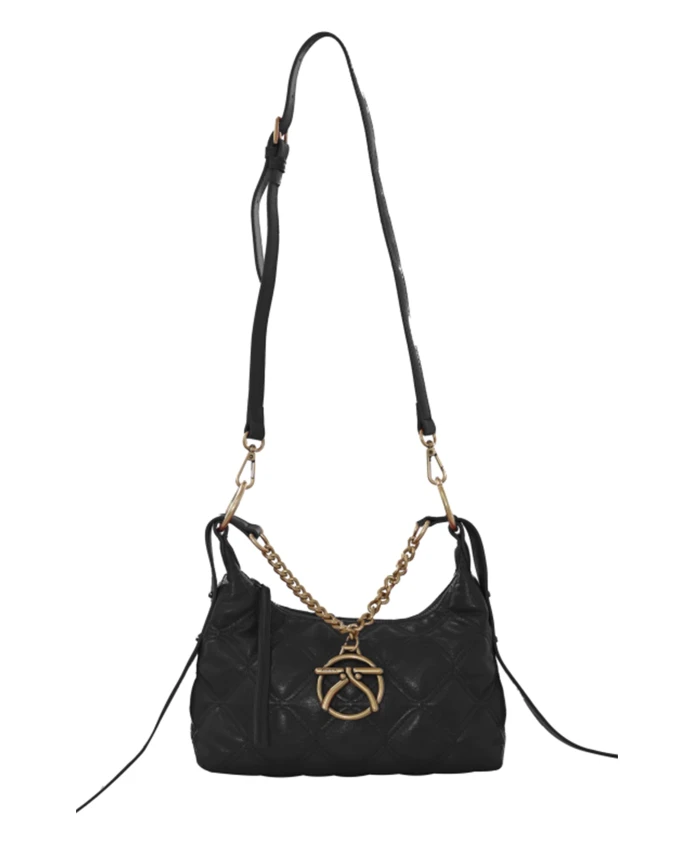 Стеганая сумка через плечо с цепочкой Kocca, черный
Стеганая сумка через плечо с цепочкой Kocca, черный