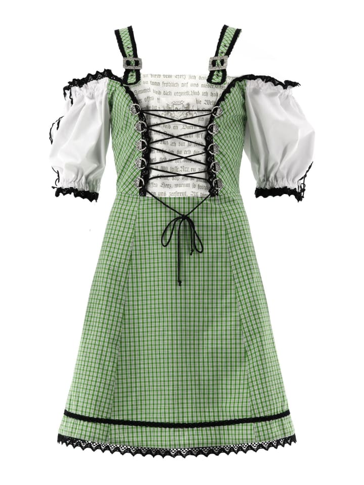 OS-Trachten Традиционное платье Пимики ярко-зеленого цвета
OS-Trachten Традиционное платье Пимики ярко-зеленого цвета