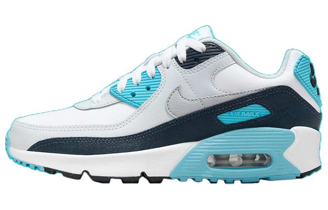 Nike Air Max 90 Triple Black 2024 GS, бело-сине-серая
Nike Air Max 90 Triple Black 2024 GS, бело-сине-серая