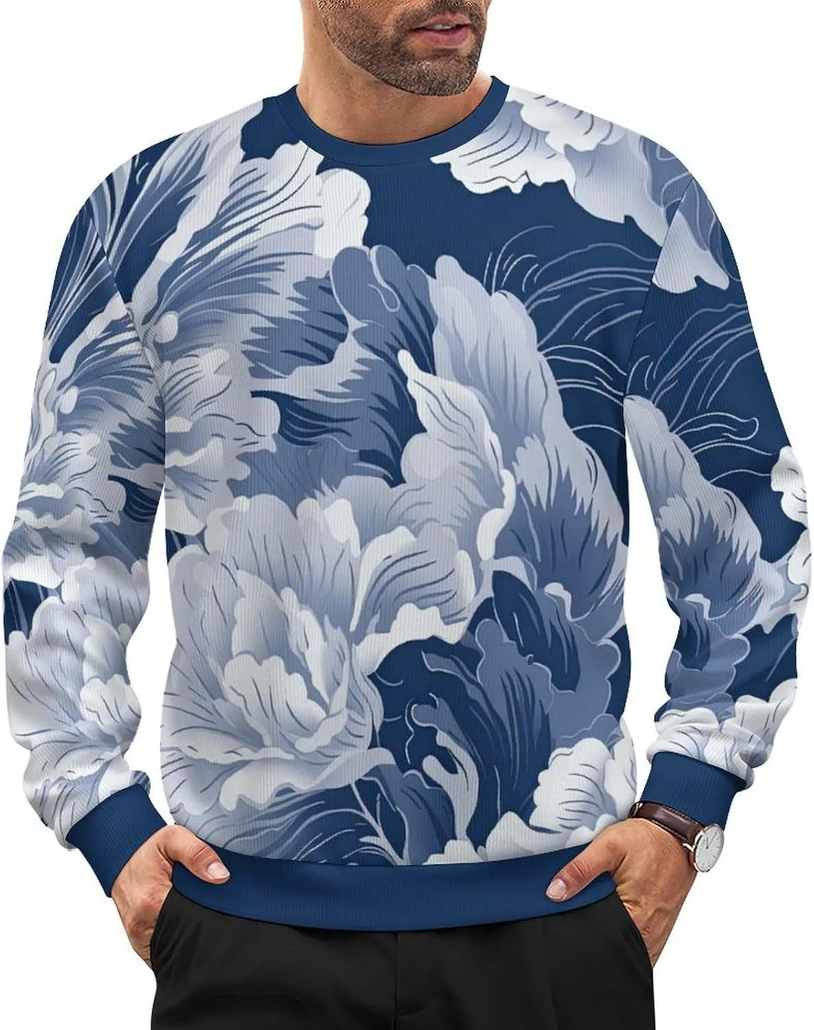 Свитер мужской с круглым вырезом Abstract Seamless Pattern Design HLSDFRES
Свитер мужской с круглым вырезом Abstract Seamless Pattern Design HLSDFRES