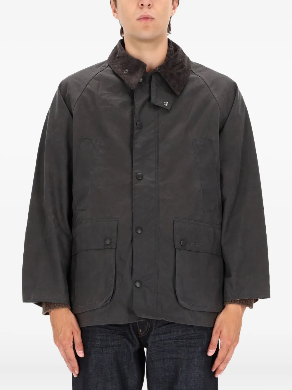 Куртка с вельветовым воротником Barbour, серый
Куртка с вельветовым воротником Barbour, серый