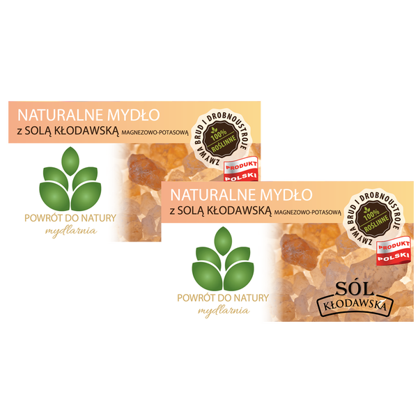 100% натуральное мыло на растительной основе с магниево-калиевой солью Клодавска, 2 шт. Powrót Do Natury
100% натуральное мыло на растительной основе с магниево-калиевой солью Клодавска, 2 шт. Powrót Do Natury