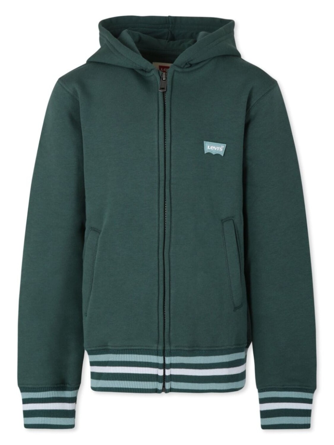 Толстовка с капюшоном Levi's Kids на молнии с отделкой в полоску, зеленый
Толстовка с капюшоном Levi's Kids на молнии с отделкой в полоску, зеленый