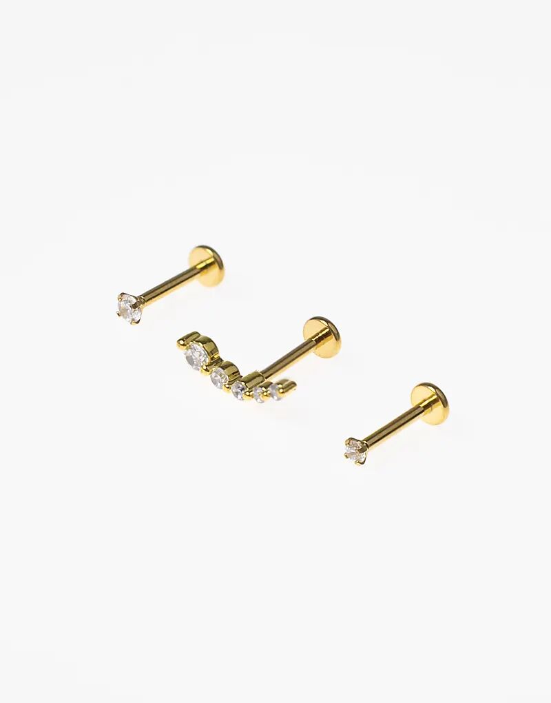 Рюкзак Lovisa с плоским ремешком из позолоченной хирургической стали с кубическим цирконием в золоте
Рюкзак Lovisa с плоским ремешком из позолоченной хирургической стали с кубическим цирконием в золоте