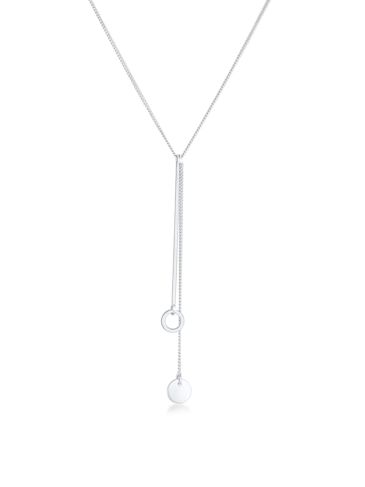 Elli Колье из серебра 925 пробы с геометрическим узором и серебряными дисками
Elli Колье из серебра 925 пробы с геометрическим узором и серебряными дисками