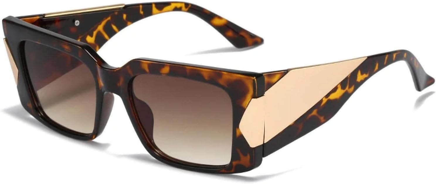 Модные солнцезащитные очки класса люкс для женщин и мужчин, с широкими дужками, металлические, для путешествий и вождения, с защитой от УФ-излучения UV400 TKKTLLT, Leopard Gradient Tea
Модные солнцезащитные очки класса люкс для женщин и мужчин, с широкими дужками, металлические, для путешествий и вождения, с защитой от УФ-излучения UV400 TKKTLLT, Leopard Gradient Tea