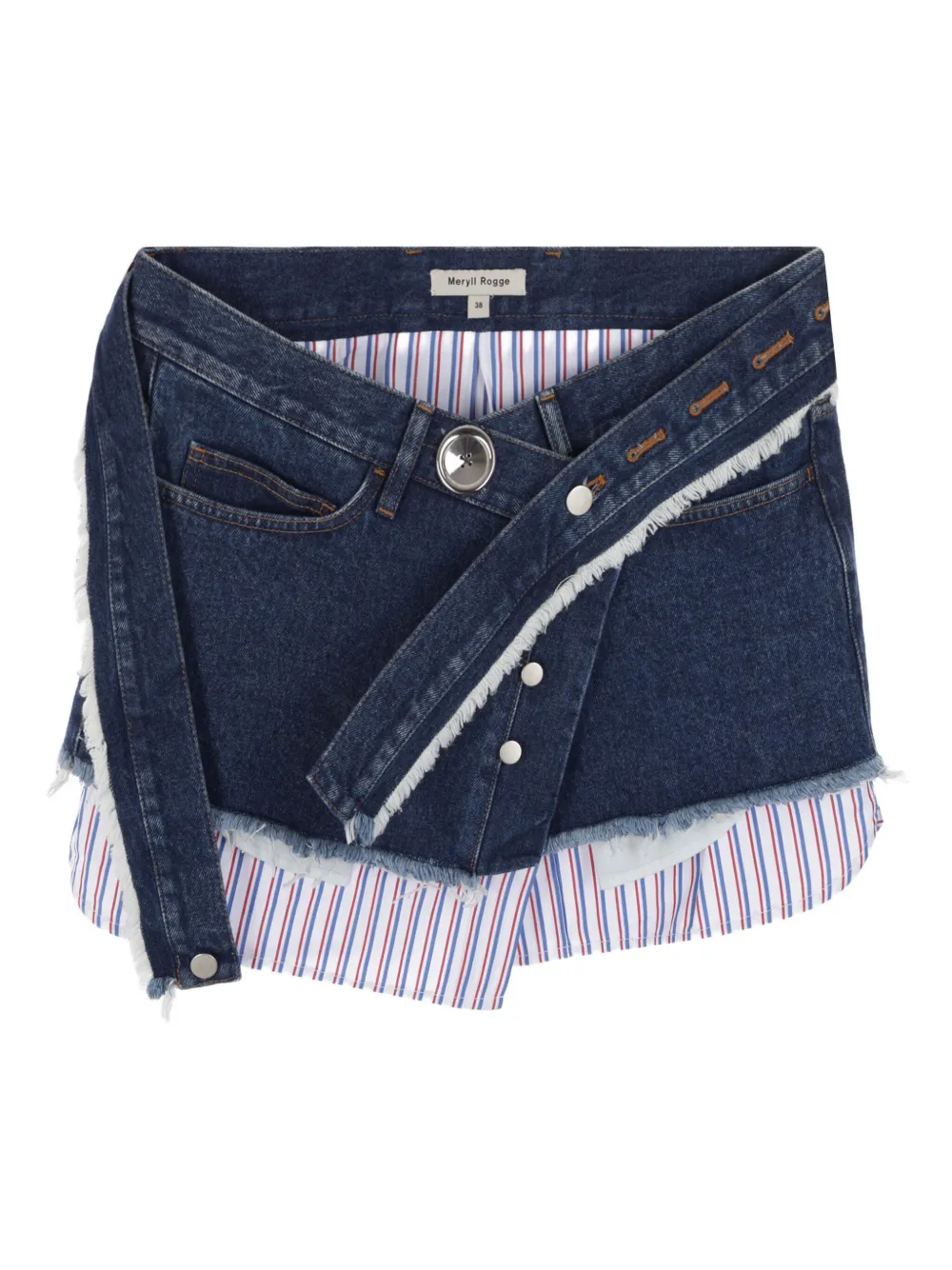 Джинсовая юбка с поясом MERYLL ROGGE, синий
Джинсовая юбка с поясом MERYLL ROGGE, синий