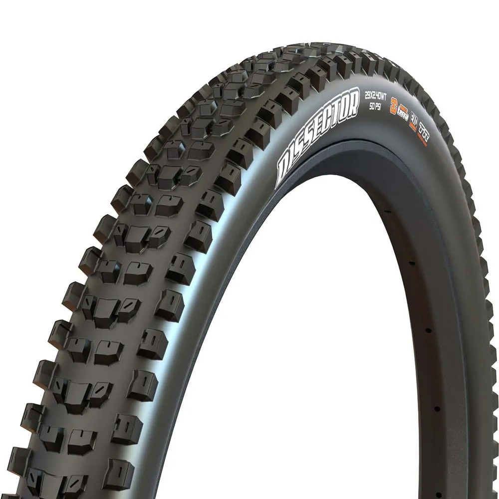 Жесткая шина MTB Maxxis Dissector EXO Tubeless 29´´ x 2.40, серебряный
Жесткая шина MTB Maxxis Dissector EXO Tubeless 29´´ x 2.40, серебряный