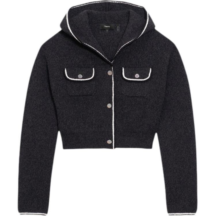 Свитер женский смесовый черный THEORY
Свитер женский смесовый черный THEORY