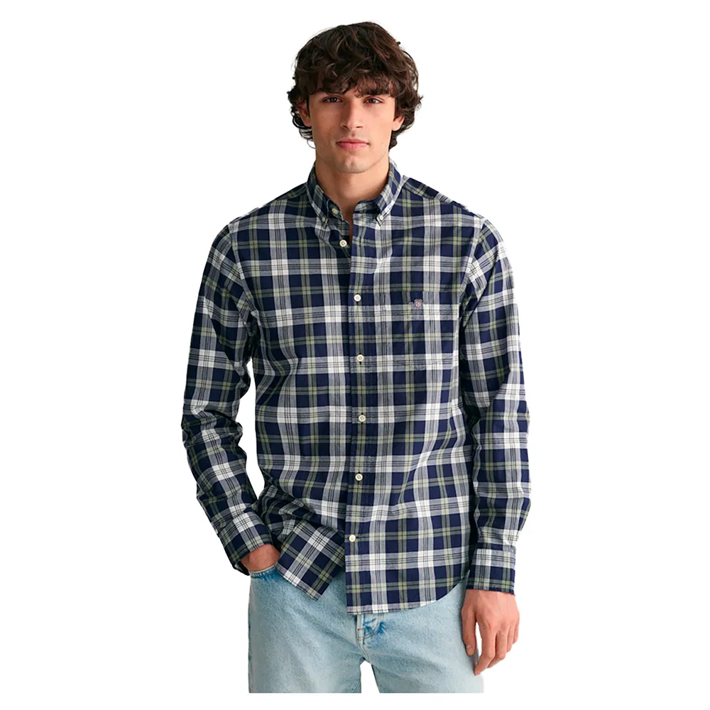 Рубашка Gant 3240151, синий 
Рубашка Gant 3240151, синий