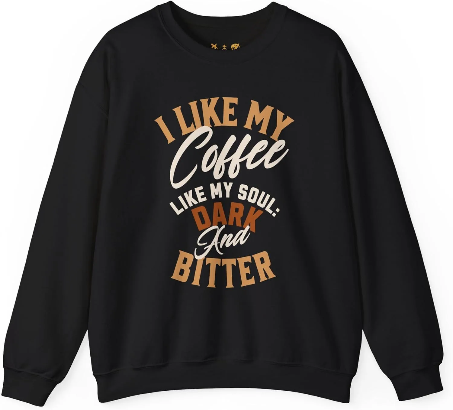 Альтернативный унисекс свитшот Heavy Blend — Dark and Bitter
Альтернативный унисекс свитшот Heavy Blend — Dark and Bitter