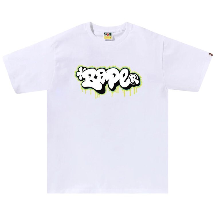 Футболка BAPE Graffiti Logo 'White', белый
Футболка BAPE Graffiti Logo 'White', белый