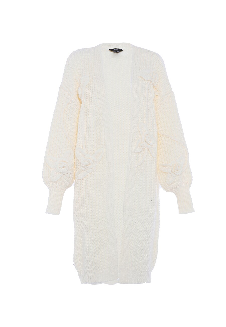 Вязаный кардиган faina, Wool White
Вязаный кардиган faina, Wool White