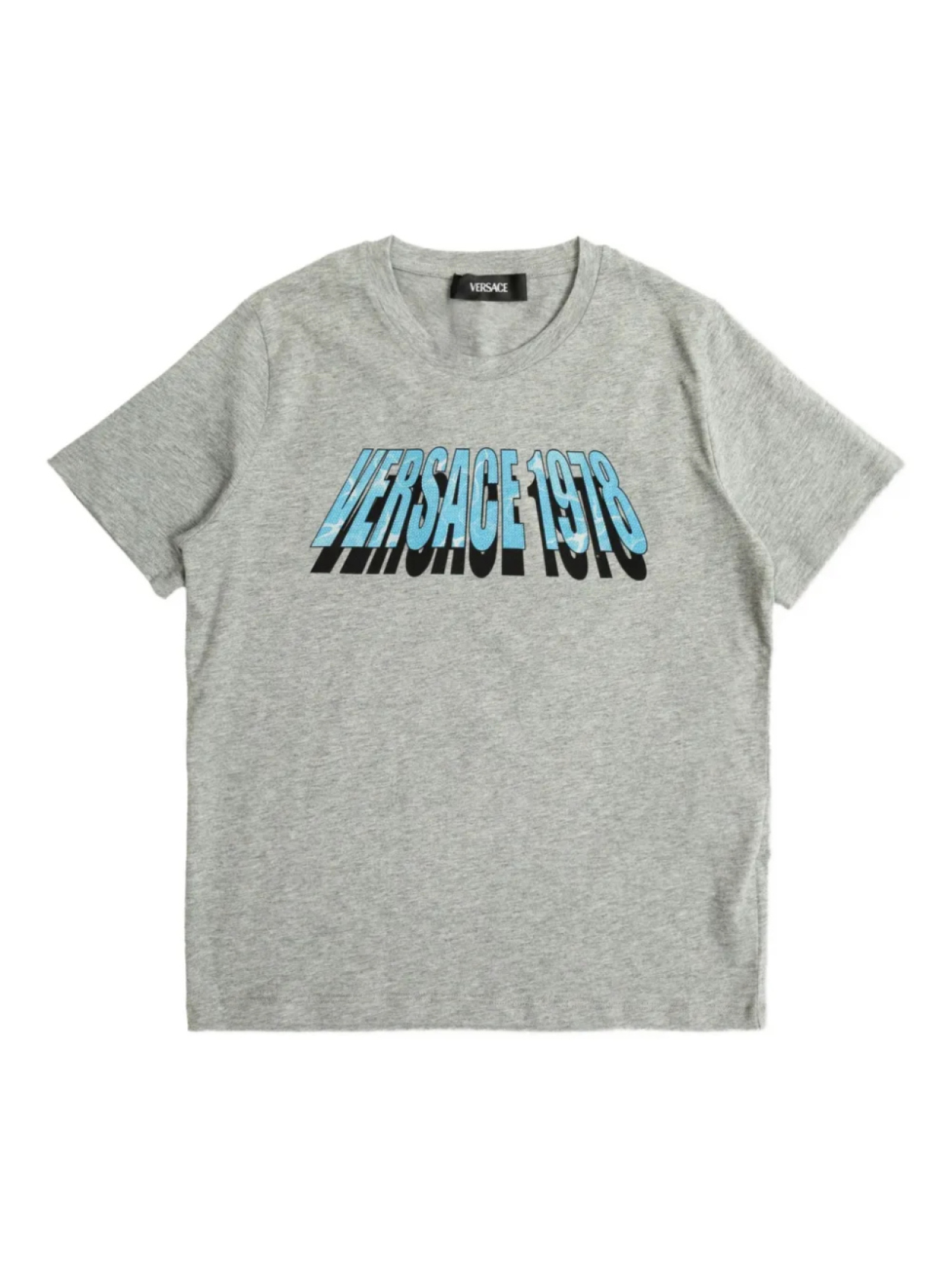 Футболка с графическим принтом Versace Kids, серый
Футболка с графическим принтом Versace Kids, серый