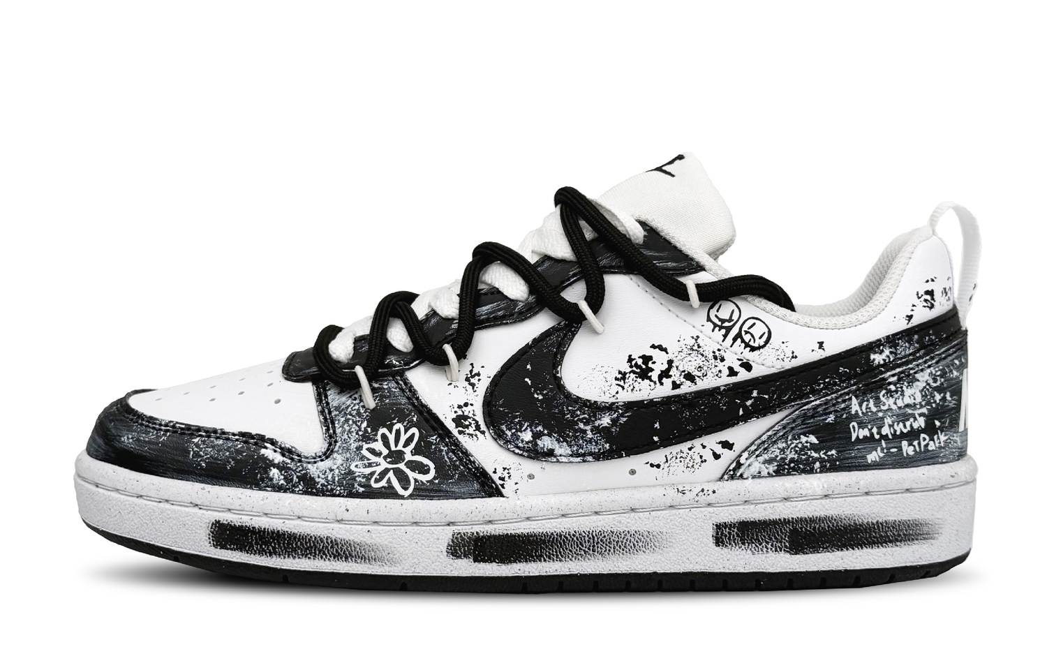 Nike Кроссовки для скейтбординга Court Borough Ink Smile Low top Kids' Black White
Nike Кроссовки для скейтбординга Court Borough Ink Smile Low top Kids' Black White