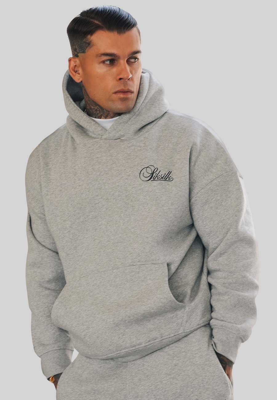 Худи SIKSILK Hoodie, Grey Marl/Grey
Худи SIKSILK Hoodie, Grey Marl/Grey