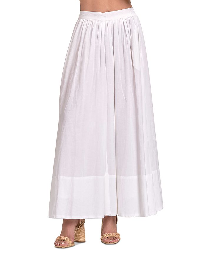 Юбка миди расклешенная Elan, белый
Юбка миди расклешенная Elan, белый