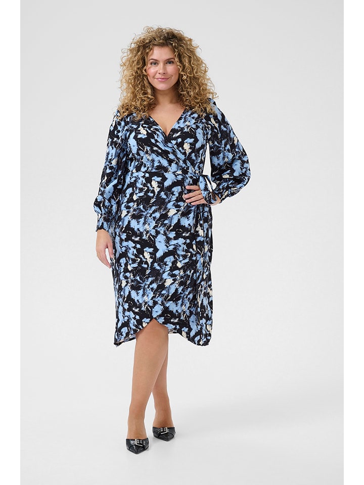 Kaffe Платье черного/светло-голубого цвета
Kaffe Платье черного/светло-голубого цвета