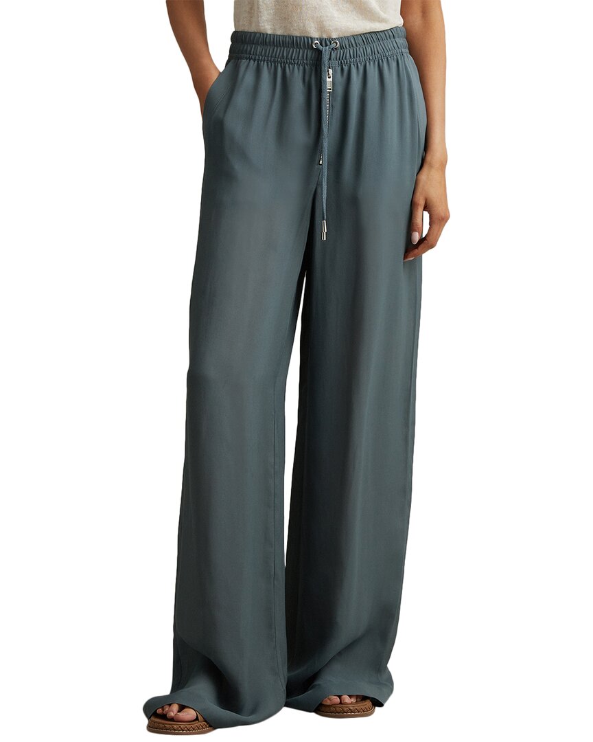 Рейсс Камеилла Брюки широкие с застежкой-молнией Reiss, синий
Рейсс Камеилла Брюки широкие с застежкой-молнией Reiss, синий