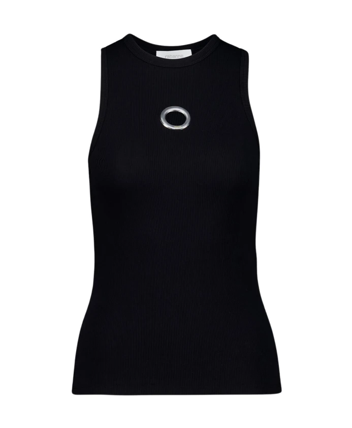 Хлопковая майка Rabanne, черный
Хлопковая майка Rabanne, черный