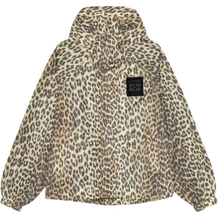 GANNI Леопардовый худи с капюшоном, Brown
GANNI Леопардовый худи с капюшоном, Brown