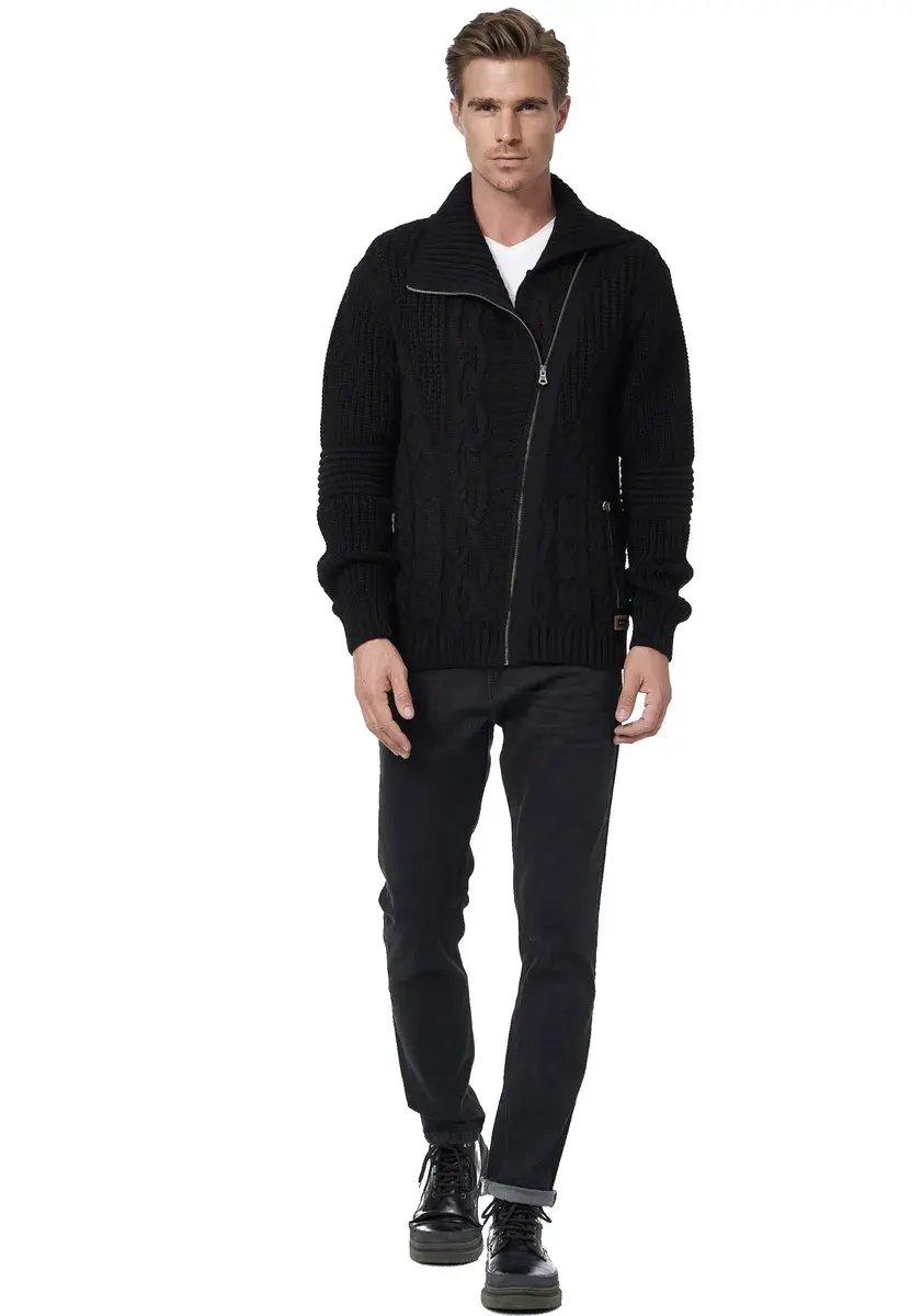 Кардиган Rusty Neal с асимметричной молнией, черный
Кардиган Rusty Neal с асимметричной молнией, черный