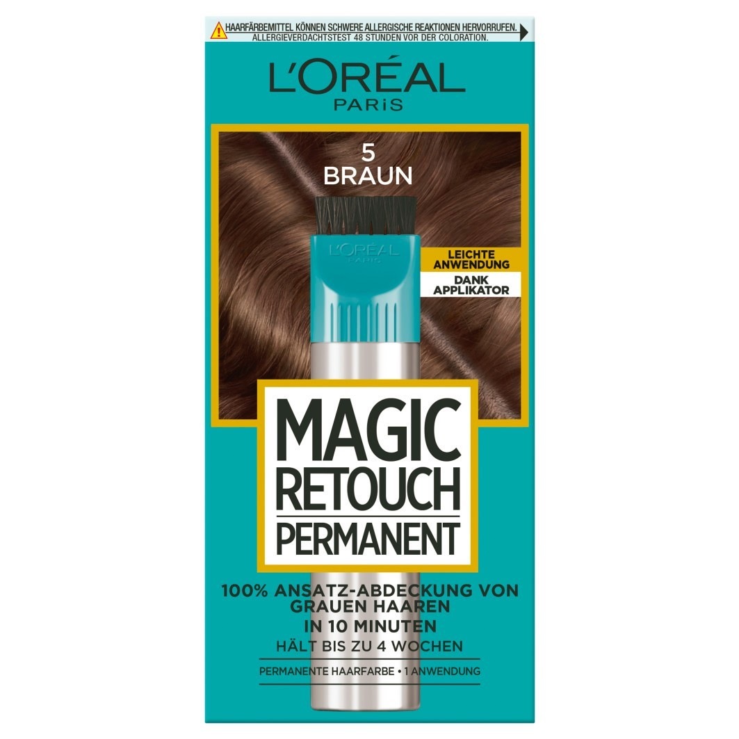 Краска для волос magic retouch permanent ansatz-abdeckung Loreal Paris, 5 - braun, количество 1 шт.
Краска для волос magic retouch permanent ansatz-abdeckung Loreal Paris, 5 - braun, количество 1 шт.