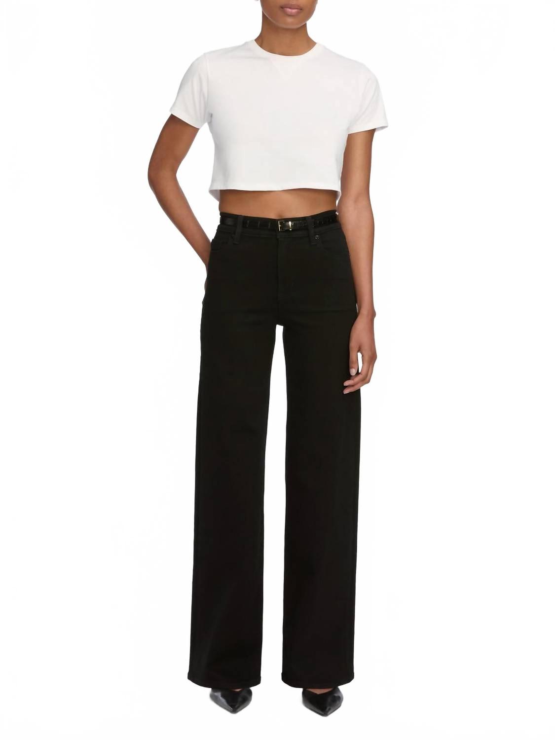 Базовый укороченный топ белого цвета FRAME
Базовый укороченный топ белого цвета FRAME