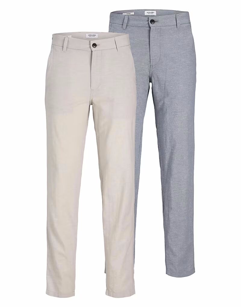 Комплект из 2 брюк чинос Jack & Jones цвета индиго
Комплект из 2 брюк чинос Jack & Jones цвета индиго