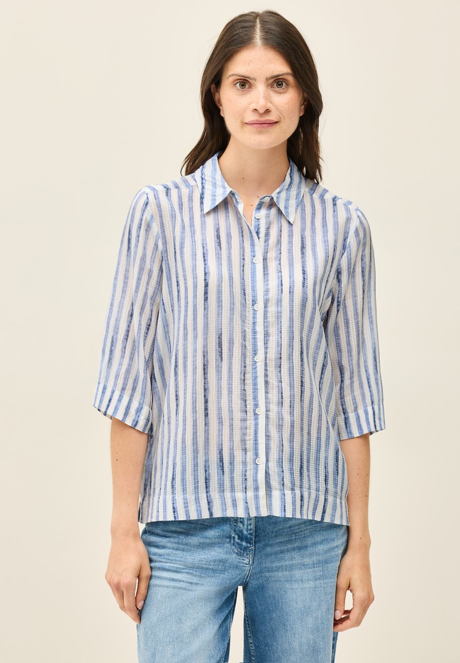 Блуза Cecil Button-down blouse, Blau/Dark Blue
Блуза Cecil Button-down blouse, Blau/Dark Blue
