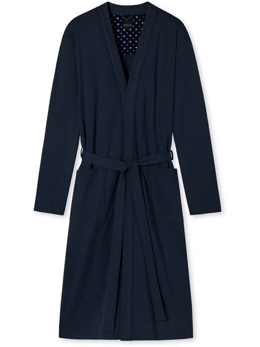 Элегантный халат-кимоно Schiesser, синий
Элегантный халат-кимоно Schiesser, синий