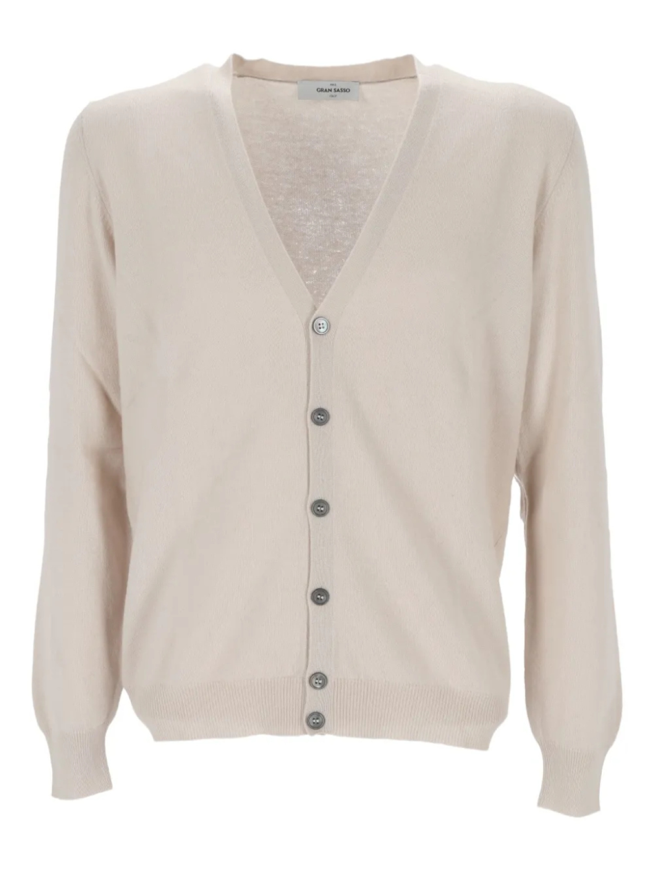 Кардиган с V-образным вырезом Gran Sasso, нейтральный
Кардиган с V-образным вырезом Gran Sasso, нейтральный