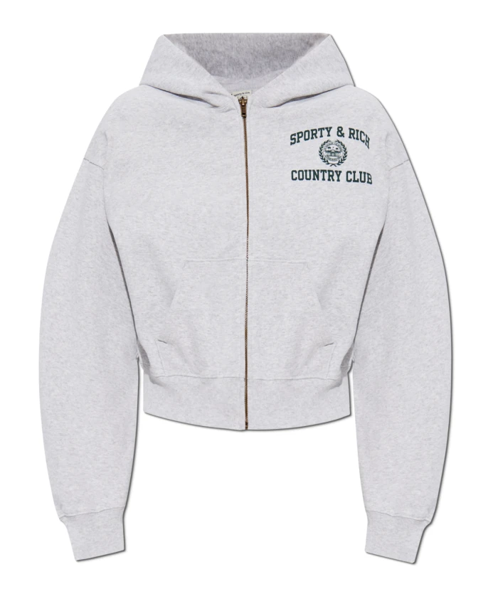 Толстовка из коллекции в стиле преппи Sporty & Rich, серый
Толстовка из коллекции в стиле преппи Sporty & Rich, серый