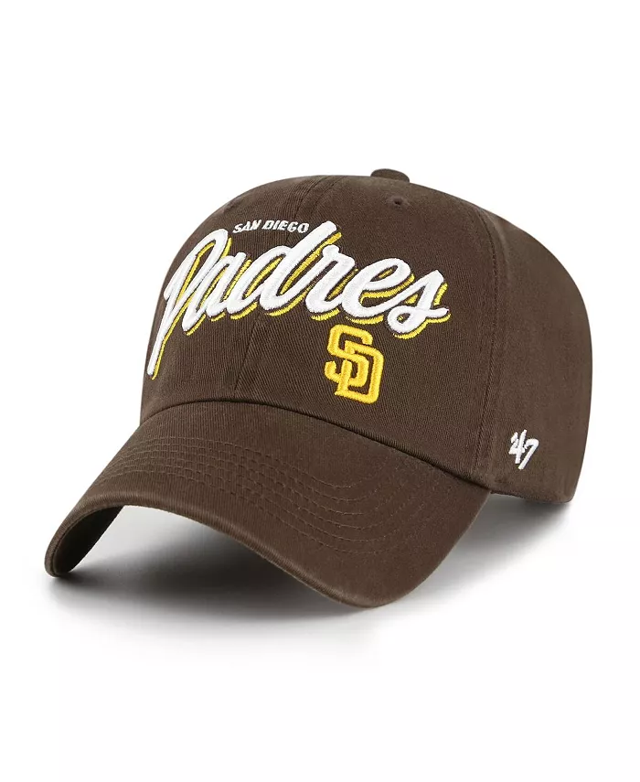 Женская коричневая кепка San Diego Padres Ariana Clean Up Adjustable '47 Brand
Женская коричневая кепка San Diego Padres Ariana Clean Up Adjustable '47 Brand