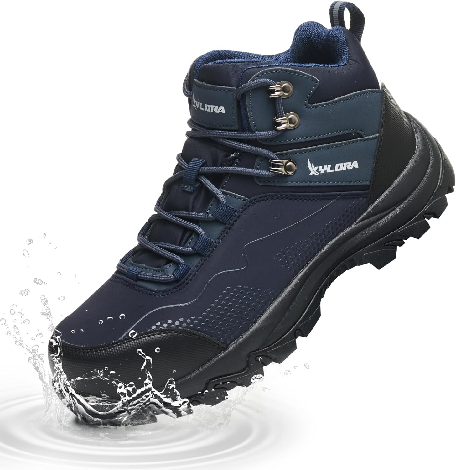 Мужские водонепроницаемые ботинки Xyldra с стальным носком, широкой подошвой, противоскользящие, легкие, безопасные, с непробиваемым каркасом, композитным носком, синий
Мужские водонепроницаемые ботинки Xyldra с стальным носком, широкой подошвой, противоскользящие, легкие, безопасные, с непробиваемым каркасом, композитным носком, синий