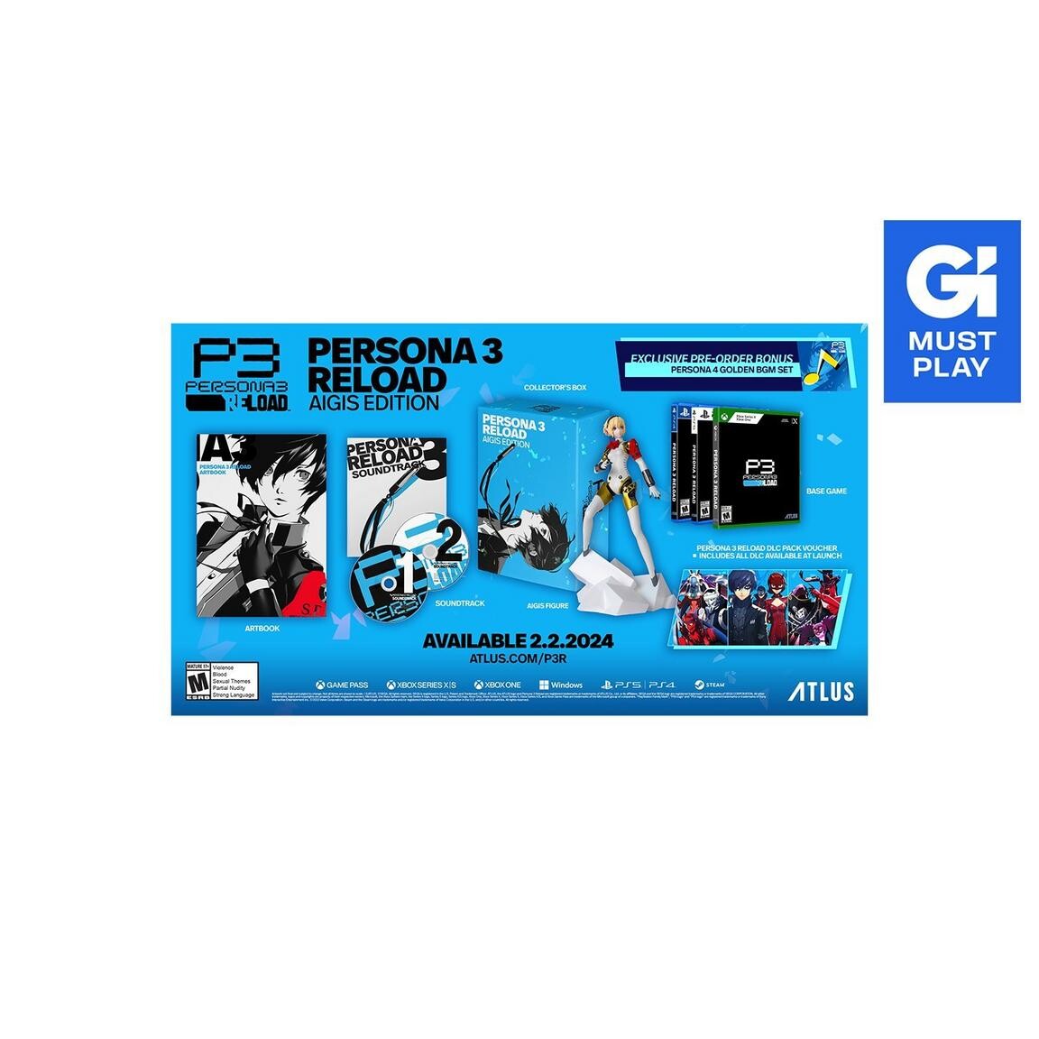 Видеоигра Persona 3 Reload Collector's Edition - PlayStation 5
Видеоигра Persona 3 Reload Collector's Edition - PlayStation 5